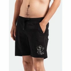 Banks Journal Form Elastic Boardshort Swimwear Dirty Black 11 Banks Journal Form Elastic Boardshort Swimwear Dirty Black -Banks Journal store unnamed file 1306