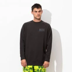 Banks Journal Deepest Reaches Crew Neck- Black T-Shirts -Banks Journal store unnamed file 132