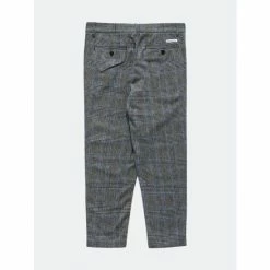 Alternative view of Banks Journal Downtown Check Pant Denim & Bottoms Grey