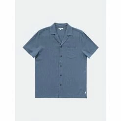 Banks Journal Brighton S/S Woven Shirt Tops Atlantic