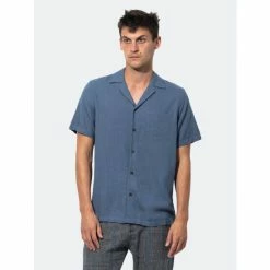 Alternative view of Banks Journal Brighton S/S Woven Shirt Tops Atlantic