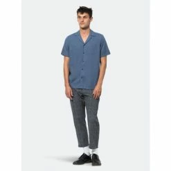 Banks Journal Brighton S/S Woven Shirt Tops Atlantic -Banks Journal store unnamed file 1342