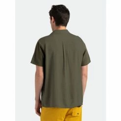 Banks Journal Brighton S/S Woven Shirt Tops Army -Banks Journal store unnamed file 1361