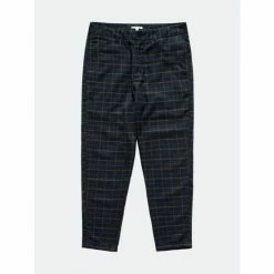 Banks Journal Downtown Check Pant Denim & Bottoms Dirty Denim