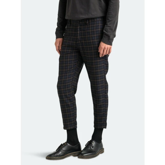 Banks Journal Downtown Check Pant Denim & Bottoms Dirty Denim 7 Banks Journal Downtown Check Pant Denim & Bottoms Dirty Denim - Image 5