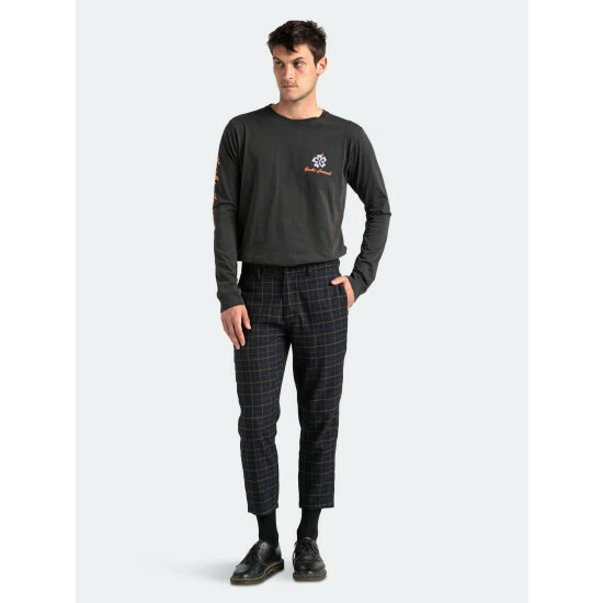 Banks Journal Downtown Check Pant Denim & Bottoms Dirty Denim 8 Banks Journal Downtown Check Pant Denim & Bottoms Dirty Denim - Image 6