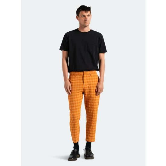 Banks Journal Downtown Linen Pant Denim & Bottoms Tabacco 8 Banks Journal Downtown Linen Pant Denim & Bottoms Tabacco - Image 6