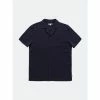 Banks Journal Brighton S/S Woven Shirt Tops Dirty Denim -Banks Journal store unnamed file 1385