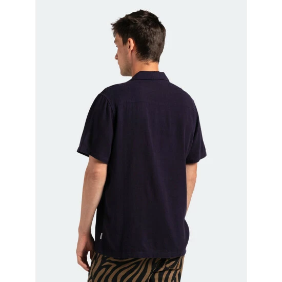 Banks Journal Brighton S/S Woven Shirt Tops Dirty Denim 5 Banks Journal Brighton S/S Woven Shirt Tops Dirty Denim - Image 3