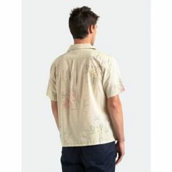Banks Journal Dahlia S/S Woven Shirt Tops Bone -Banks Journal store unnamed file 1392