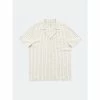 Banks Journal Brunswick S/S Woven Shirt Tops Bone -Banks Journal store unnamed file 1395