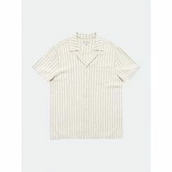 Banks Journal Brunswick S/S Woven Shirt Tops Bone
