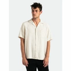 Alternative view of Banks Journal Brunswick S/S Woven Shirt Tops Bone