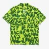 Banks Journal Deepest Reaches Bubble S-S Woven Shirt Shirts Lime