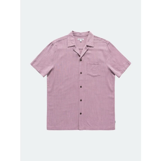 Banks Journal Brighton S/S Woven Shirt Tops Pale Lavander 3 Banks Journal Brighton S/S Woven Shirt Tops Pale Lavander