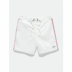 Banks Journal Eternal Boardshort Swimwear Off White