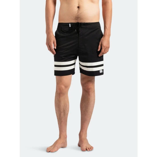 Banks Journal Balboa Boardshort Swimwear Black 5 Banks Journal Balboa Boardshort Swimwear Black - Image 3