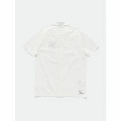 Banks Journal Form S/S Woven Shirt Tops Off White -Banks Journal store unnamed file 1428