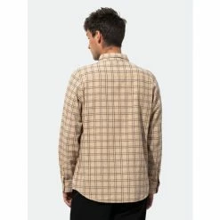 Banks Journal Heights L/S Woven Shirt Shirts Bone -Banks Journal store unnamed file 1451