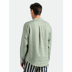 Banks Journal Hastings Linen L/S Woven Shirt Tops Leaf 9 Banks Journal Hastings Linen L/S Woven Shirt Tops Leaf -Banks Journal store unnamed file 1455
