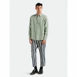 Banks Journal Hastings Linen L/S Woven Shirt Tops Leaf 11 Banks Journal Hastings Linen L/S Woven Shirt Tops Leaf -Banks Journal store unnamed file 1457