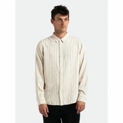Alternative view of Banks Journal Brunswick L/S Woven Shirt Tops Bone