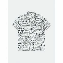 Banks Journal Dunkwell S/S Woven Shirt Tops Off White