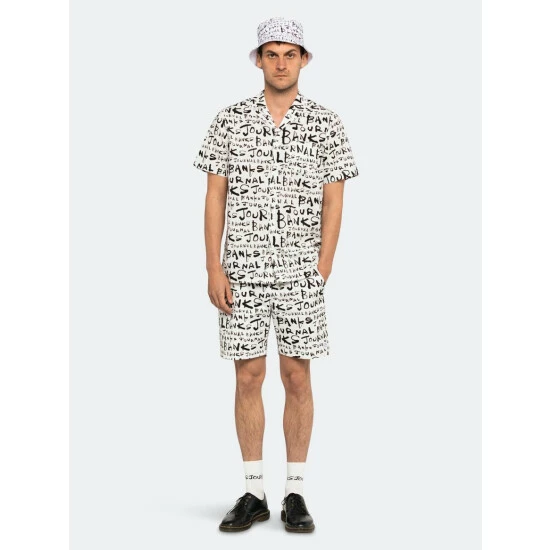 Banks Journal Dunkwell S/S Woven Shirt Tops Off White 7 Banks Journal Dunkwell S/S Woven Shirt Tops Off White - Image 5