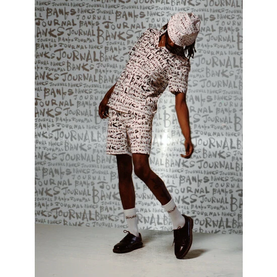 Banks Journal Dunkwell S/S Woven Shirt Tops Off White 8 Banks Journal Dunkwell S/S Woven Shirt Tops Off White - Image 6