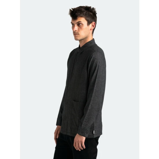 Banks Journal Formation Jacket Coats, Jackets & Blazers Dirty Black 6 Banks Journal Formation Jacket Coats, Jackets & Blazers Dirty Black - Image 4