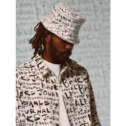 Banks Journal Dunkwell Woven Jacket Coats, Jackets & Blazers Off White -Banks Journal store unnamed file 1519
