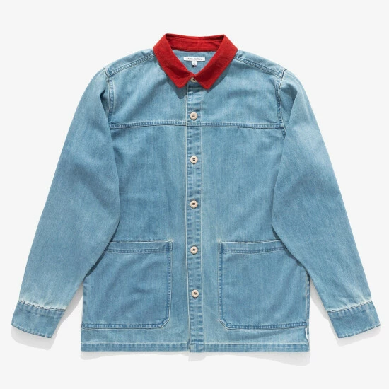 Banks Journal Formation Jacket - Medium Indigo Denim & Bottoms 3 Banks Journal Formation Jacket - Medium Indigo Denim & Bottoms