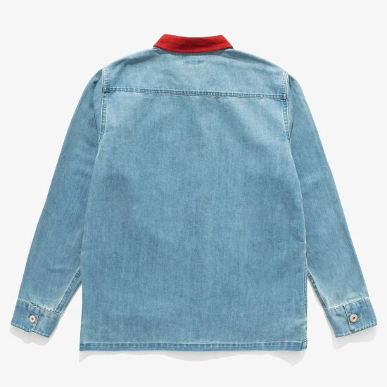 Banks Journal Formation Jacket - Medium Indigo Denim & Bottoms 4 Banks Journal Formation Jacket - Medium Indigo Denim & Bottoms - Image 2
