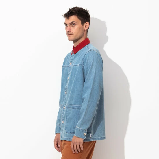 Banks Journal Formation Jacket - Medium Indigo Denim & Bottoms 7 Banks Journal Formation Jacket - Medium Indigo Denim & Bottoms - Image 5