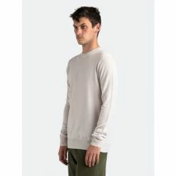 Banks Journal Berlin Knitwear Sweatshirts, Sweaters & Hoodies Bone -Banks Journal store unnamed file 1529
