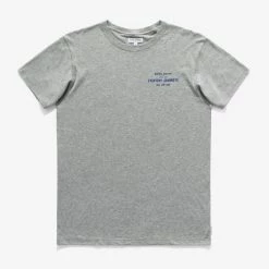 Banks Journal Crypto Faded Tee Shirt - Heather Grey T-Shirts