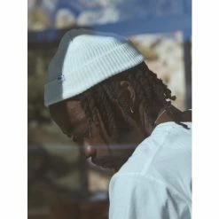 Banks Journal Primary Beanie Hats Off White -Banks Journal store unnamed file 1551