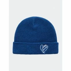 Banks Journal Ticker Beanie Hats Dark Saphire