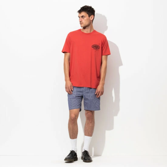 Banks Journal Au Revoir Faded Tee Shirt T-Shirts Vintage Red 4 Banks Journal Au Revoir Faded Tee Shirt T-Shirts Vintage Red - Image 2
