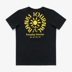 Alternative view of Banks Journal Suntread Tee Shirt - Black T-Shirts