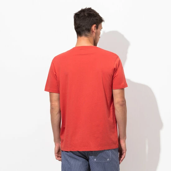 Banks Journal Au Revoir Faded Tee Shirt T-Shirts Vintage Red 6 Banks Journal Au Revoir Faded Tee Shirt T-Shirts Vintage Red - Image 4