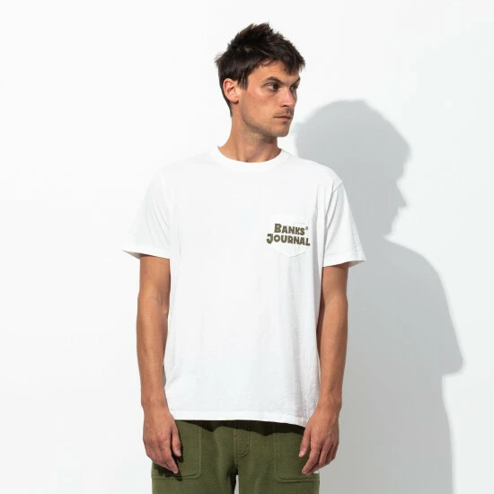 Banks Journal Mojave Classic Tee Shirt T-Shirts Off White 5 Banks Journal Mojave Classic Tee Shirt T-Shirts Off White - Image 3