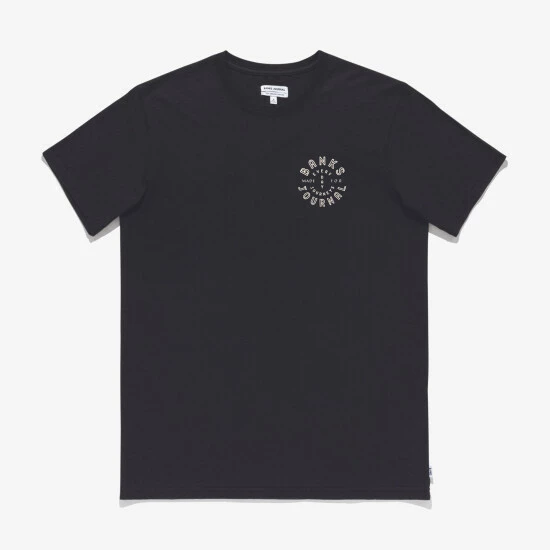Banks Journal Verve Classic Tee Shirt T-Shirts Dirty Black 4 Banks Journal Verve Classic Tee Shirt T-Shirts Dirty Black - Image 2