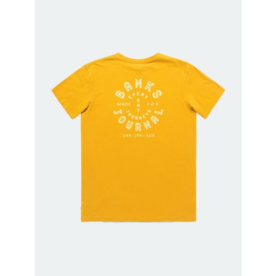 Banks Journal Verve Classic Tee Shirt T-Shirts Honey 3 Banks Journal Verve Classic Tee Shirt T-Shirts Honey