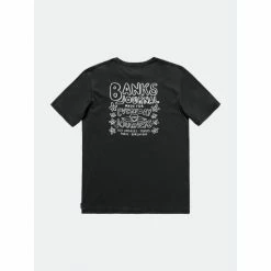 Banks Journal Slice Faded Tee Shirt T-Shirts Black