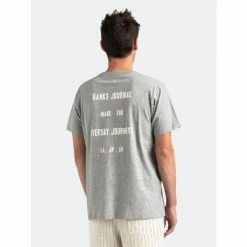 Banks Journal Passport Classic Tee Shirt Tops Heather Grey 11 Banks Journal Passport Classic Tee Shirt Tops Heather Grey -Banks Journal store unnamed file 1674