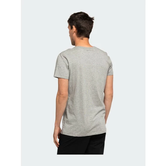 Banks Journal Label Primary Classic Tee Shirt - Heather Grey Tops 5 Banks Journal Label Primary Classic Tee Shirt - Heather Grey Tops - Image 3