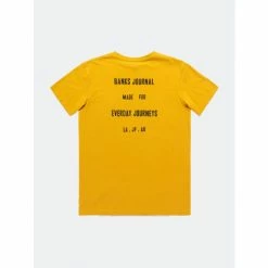 Banks Journal Passport Classic Tee Shirt Tops Dark Mustard