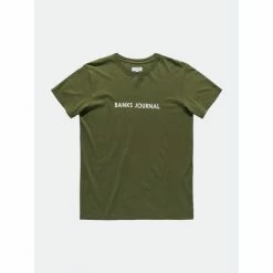 Banks Journal Label Classic Tee Shirt Tops Surplus