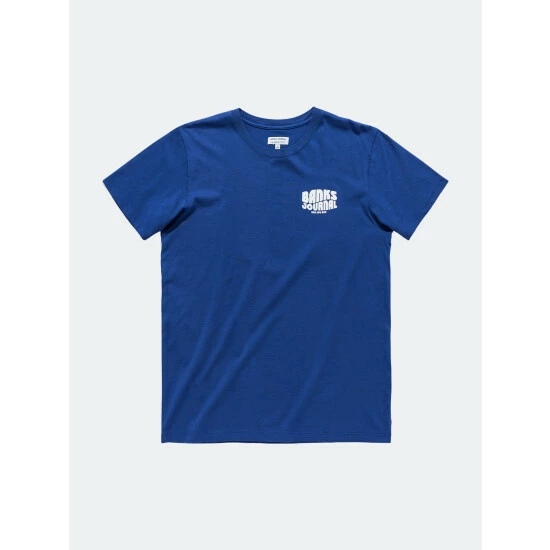 Banks Journal Posted Classic Tee Shirt Tops Deep Marine 4 Banks Journal Posted Classic Tee Shirt Tops Deep Marine - Image 2